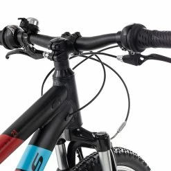 Axess STIPE 24 2022 -Trekkingbikes Verkäufe axess stipe 24 black matt red blue 87673 05