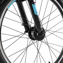 Axess STIPE STREET 24 2022 -Trekkingbikes Verkäufe axess stipe street 24 black matt red blue 87671 03