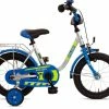 Bachtenkirch Polizei 14 Wave | 25 Cm | Blau Silber | 14 Zoll -Trekkingbikes Verkäufe bachtenkirch kinderfahrrad 14 zoll polizei 81283 01