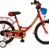 Bachtenkirch Feuerwehr 18 Wave | 31 Cm | Rot Weiß | 18 Zoll -Trekkingbikes Verkäufe bachtenkirch kinderfahrrad 18 zoll feuerwehr 81277 01