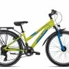 Ciclista Adventure 18 24 Trapez -Trekkingbikes Verkäufe ciclista adventure 24 girl lime black blue 80397 01