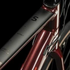 Cube Attain SLX 2023 -Trekkingbikes Verkäufe cube attain slx deepred n red 88610 03