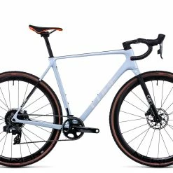 Cube Cross Race C:68X SLT 2022 | 61 Cm | Frostwhite´n´orange | 28 Zoll