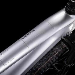 Cube Stereo 140 HPC SL 2022 -Trekkingbikes Verkäufe cube stereo 140 hpc sl polarsilver n black 85584 04