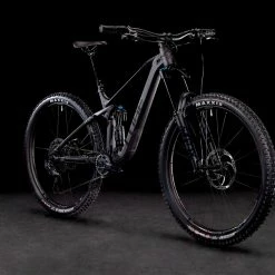 Cube Stereo ONE77 Pro 2022 | XXL | Black Anodized | 29 Zoll -Trekkingbikes Verkäufe cube stereo one77 pro black anodized 85574 02