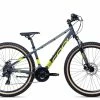 SCool Xroc Alloy 26-24 | 45 Cm | Grey/lemon | 26 Zoll -Trekkingbikes Verkäufe scool xroc alloy 26 24 grey lemon 79971 01